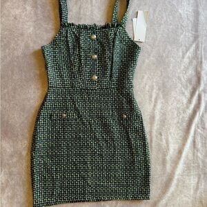 Kingston Grey Sheath Mini Dress